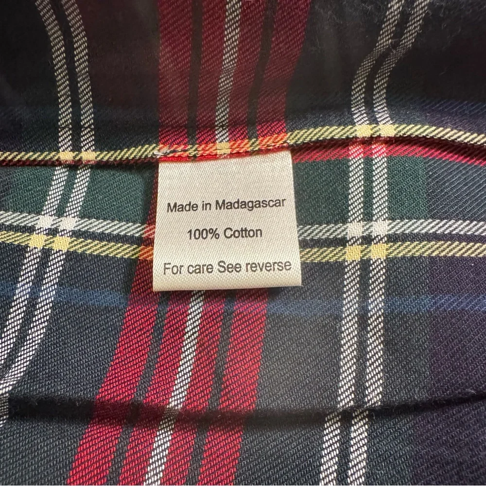 Hill House Home Ellie Nap Midi Dress Tartan Plaid Med RARE HARD TO FIND Holiday - Picture 13 of 14